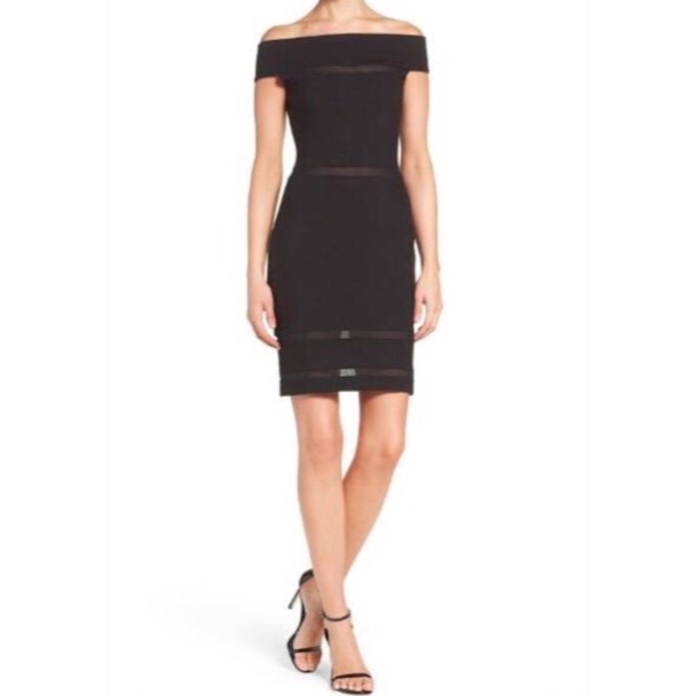 French Connection Off Shoulder Dress